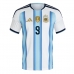 Argentina Julian Alvarez #9 Hemmatröja VM 2026 Kortärmad
